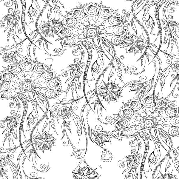 "Blütenquallen" ("Flower Jellyfish") Tangle
