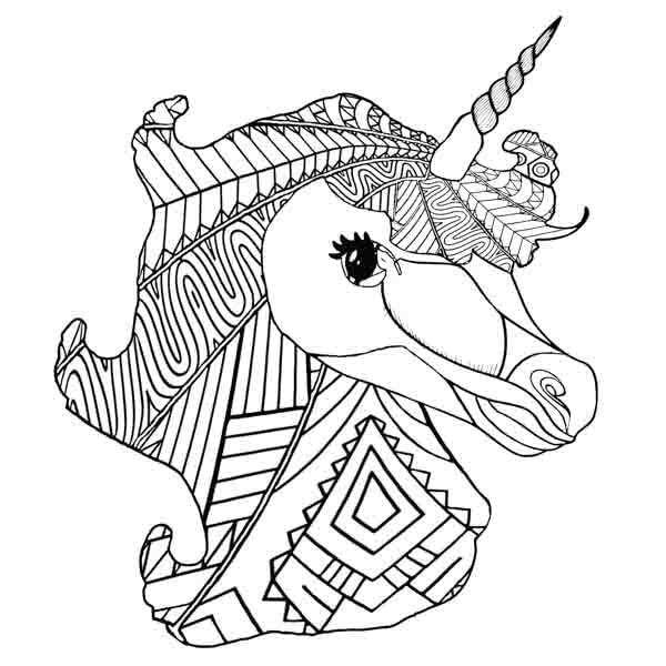 "Einhorn" ("Unicorn") Tangle
