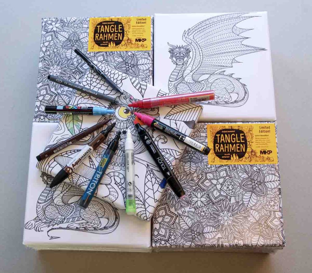Tangle suitable for all pens